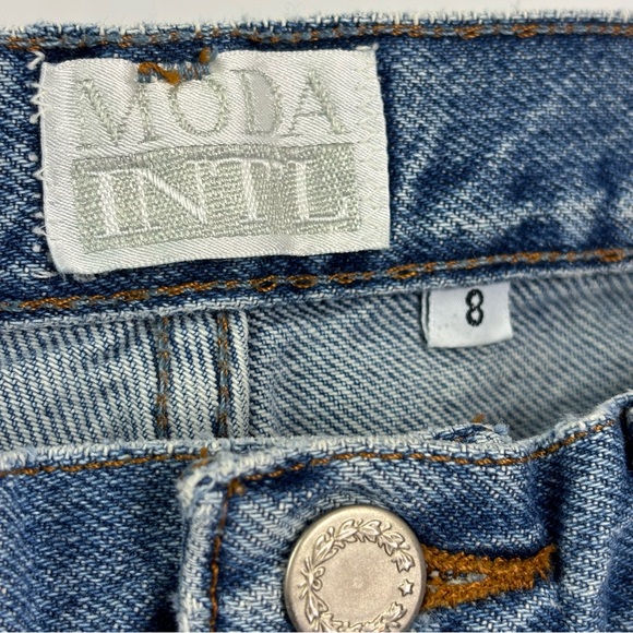 Vintage 80s jeans the London Jean 8 26 tapered high waist Moda INTL 80s 90s USA - Picture 8 of 12